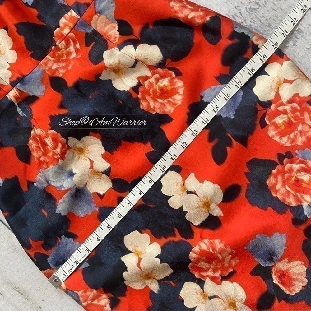 J.Crew Collection sunset garden silk blend midi dress *shop@iamwarrior